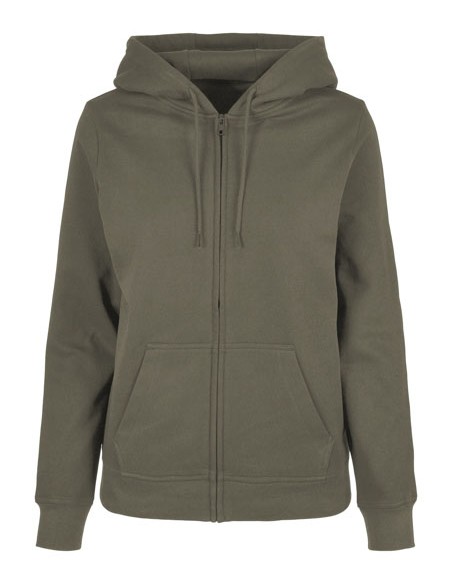 BUI-BB009-Ladies Basic Zip Hoody 2
